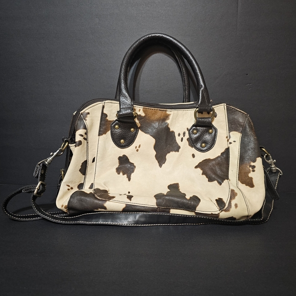 Bueno Cow Print Handbag - Picture 14 of 16